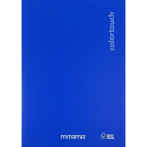 Sešit "Color Touch", A5, linkovaný, 40+2 listů, modrá, MITAMA 62002-90224
