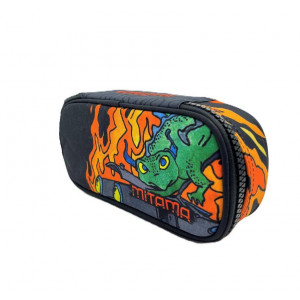 Penál plný "Oval", Hell Black, MITAMA 64328-90001