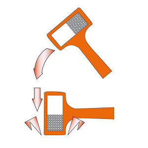 Kladio pogumované, 25-073, 1360 g, NEO TOOLS