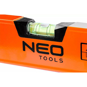 Vodováha NEO TOOLS 40 cm, 2 libely, frézovaná spodní plocha