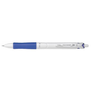 Kuličkové pero "Acroball Pure White", modrá, 0,32 mm, stiskací mechanismus, PILOT