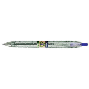 Kuličkové pero "B2P EcoBall", modré, 0,27 mm, PILOT BP-B2PEB-M-L-BG