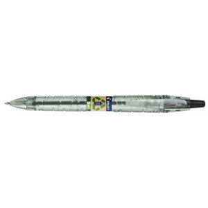 Kuličkové pero "B2P EcoBall", černé, 0,27 mm, PILOT BP-B2PEB-M-B-BG
