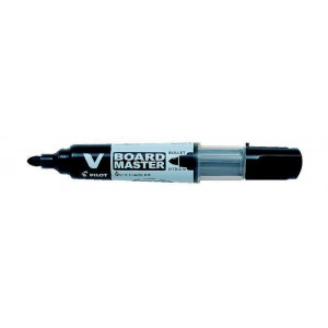 Popisovač na bílou tabuli "V-Board Master", černá, kuželový hrot, 2,3 mm, PILOT