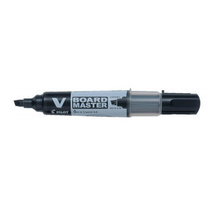 Popisovač na bílou tabuli "V-Board Master", černá, 2,2 mm, klínový hrot, PILOT