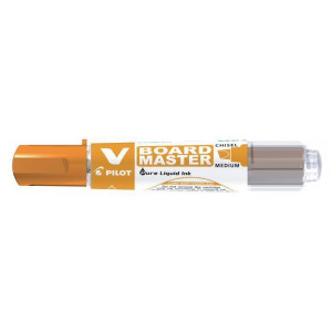 Popisovač na bílou tabuli "V-Board Master", oranžová, 2,2 mm, klínový hrot, PILOT