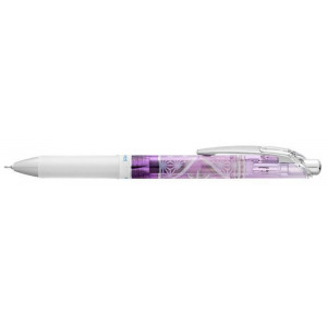 Gelové pero "EnerGel BLN75 Kiriko", modrá, 0,25 mm, tělo Asaba Kikka, PENTEL BLN75ED3-C