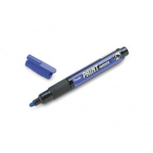 Popisovač "MMP20", modrá, 2 mm, kuželový hrot, PENTEL MMP20-CO