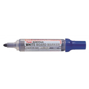 Popisovač na bílou tabuli "Easyflo", modrá, 6 mm, kuželový hrot, PENTEL MW50M-C