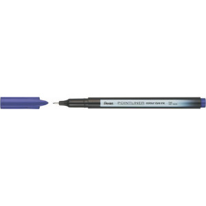 Liner "Pointliner", tmavě fialová, 0,4 mm, PENTEL S40-V