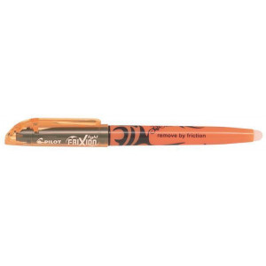 Zvýrazňovač "Frixion Light", oranžová, vymazatelné, 1-3,3 mm, PILOT