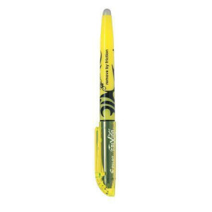 Zvýrazňovač "Frixion Light", žlutá, 1-3,3mm, vymazatelný, PILOT