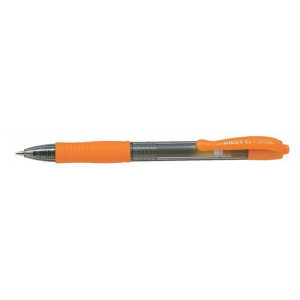 Gelové pero "G-2", oranžová, 0,32mm, PILOT