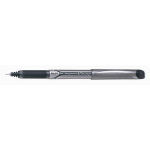 Roller "Hi-Tecpoin V5 Grip", černá, 0,3mm, jehličkový hrot, PILOT