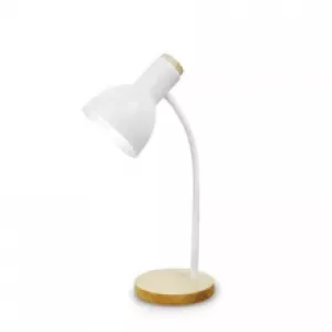 Platinet PDL333W stolní lampa Marma, 1xE27, 40W, bílá