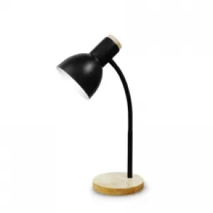 Platinet PDL333B stolní lampa Marma, 1xE27, 40W, černá