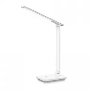 Platinet PDL6731W stolní LED lampa 5W stmívatelná, dotykové ovládání, integrovaná baterie 6000mAh, USB port, bílá