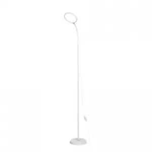 Platinet PFL1084W podlahová LED lampa 10W stmívatelná 2v1, bílá
