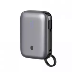 Platinet PMPB1020C Powerbanka 10000 mAh 20W Power Delivery, 2xUSB-C, 1xUSB-A, kabel USB-C 1m, černá