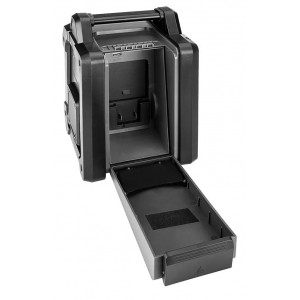 Graphite dílenské rádio, baterie, 18V, 2x15W, Li-Ion, černé