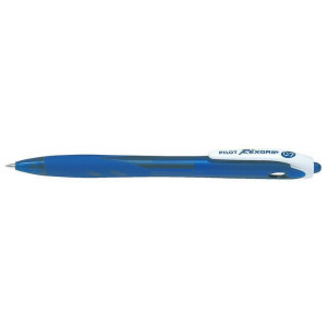 Kuličkové pero "Rexgrip", modré tělo, 0,22mm, modrá, PILOT