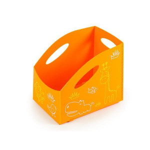 Dětský úložný box "S", malý, oranžová, PRIMOBAL