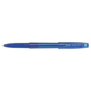 Kuličkové pero s víčkem "Super Grip G", modrá, 0,22 mm, PILOT