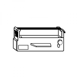 Kompatibilní páska do pokladny, ERC 27, černá, pro Epson CTM 290, CTM 390, M 290