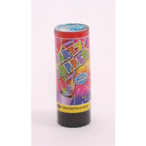 Konfety vystřelovací, party popper, 11 cm