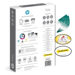 Xerografický papír HP, Copy paper A4, 80 g/m2, bílý, CHPCO480, 500 listů