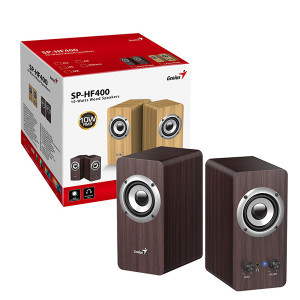 Genius reproduktory SP-HF400, 10W, hnědé