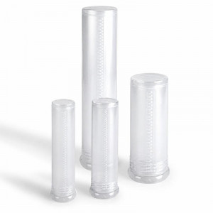 Tubus TwistPack, 40 × 200–350 mm, PP, transparentní, RUMOLD