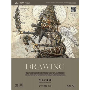 Skicák "Drawing", mix motivů, A4+, 30 listů, SHKOLYARYK PB-GB-030-083