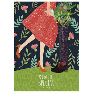 Sešit "Twin Book Special", mix, A5, čtverečkovaný/čistý, 2 x 40 listů, SHKOLYARYK A5-2X040-583