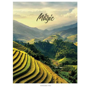 Sešit "The Magic", mix motivů, A5, čtverečkovaný, 48 listů, SHKOLYARYK A5-048-5269K