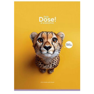 Sešit "Daily Dose", mix motivů, A4, linkovaný, 80 listů, SHKOLYARYK A4-080-5248L