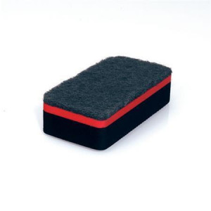 Mazací magnetická houba pro skleněné magnetické tabule, 9 x 4,5 x 2,6 cm, SIGEL BA187