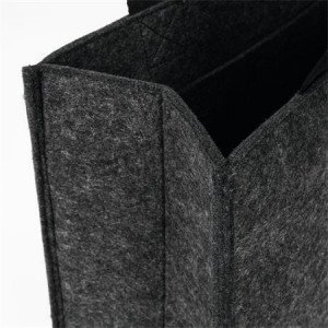 Taška na notebook "Basic", tmavě šedá, velikost M, 36 x 28 x 15 cm, filcová, SIGEL BA432