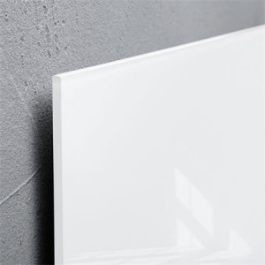 Magnetická skleněná tabule "Artverum®", bílá, 180 x 120 x 1,8 cm, SIGEL GL230