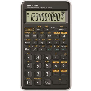 Kalkulačka vědecká "EL-501TBWHL", 146 funkcí, SHARP