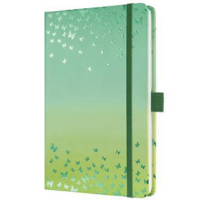 Exkluzivní zápisník "Jolie", Butterfly Confetti, A5, linkovaný, 87 listů, tvrdé desky, SIGEL JN347