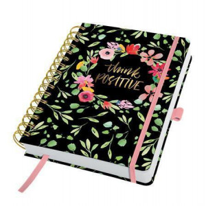Diář "Jolie", Flower Love, A5, týdenní, nedatováno, tvrdé desky, SIGEL JP200