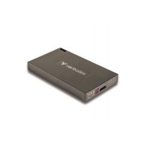 Externí disk "Metal Mini SSD", černá, 1 TB, USB-C 3.2 Gen2, VERBATIM 32031
