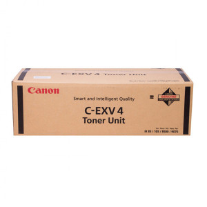 Canon originální toner C-EXV4 BK, 6748A002, black, 67200str.
