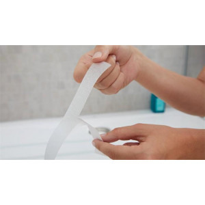 Protiskluzová páska do koupelny "Anti-Slip 55533", transparentní, 25 mm x 5m, TESA