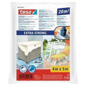 Zakrývací fólie "Extra Strong 56652", extra pevná, 5 m x 4 m, TESA