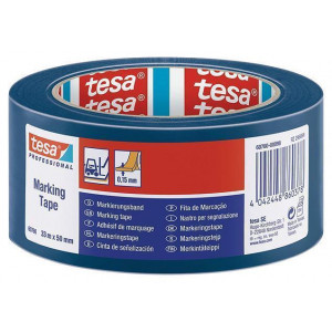 Vyznačovací páska na podlahy "Professional 60760", modrá, 50 mm x 33 m, TESA