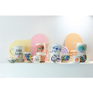 Štětcový popisovač na porcelán "4200 Family color", sada 6 různých barev, EDDING 7580206000