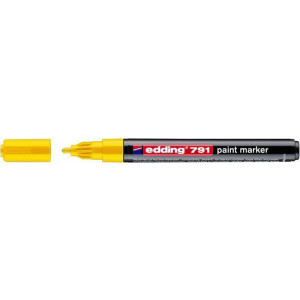 Lakový popisovač "791 PCR", žlutá, 1-2 mm, EDDING 4-791PCR005