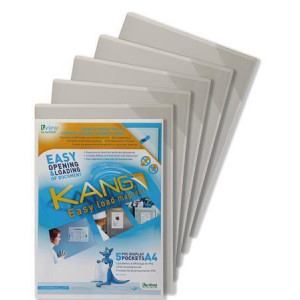 Prezentační kapsa “Kang”, bílá, magnetická, A4, DJOIS